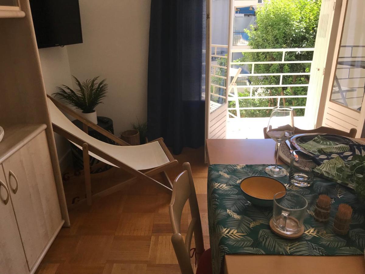 Charmant Appartement Au Coeur De Juan Les Pins Antibes Bagian luar foto